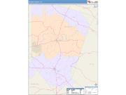 Blanco <br /> Wall Map <br /> Color Cast Style 2025 Map