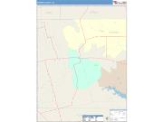 Borden <br /> Wall Map <br /> Color Cast Style 2025 Map