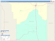 Brooks <br /> Wall Map <br /> Color Cast Style 2025 Map