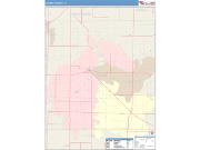 Castro <br /> Wall Map <br /> Color Cast Style 2025 Map