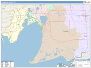 Chambers <br /> Wall Map <br /> Color Cast Style 2025 Map
