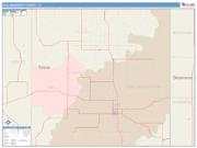 Collingsworth <br /> Wall Map <br /> Color Cast Style 2025 Map