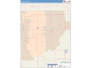 Crosby <br /> Wall Map <br /> Color Cast Style 2025 Map