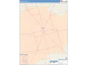 Dawson <br /> Wall Map <br /> Color Cast Style 2025 Map