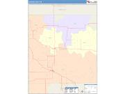 Dickens <br /> Wall Map <br /> Color Cast Style 2025 Map