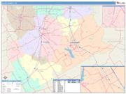 Ellis <br /> Wall Map <br /> Color Cast Style 2025 Map