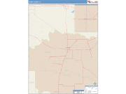 Foard <br /> Wall Map <br /> Color Cast Style 2025 Map