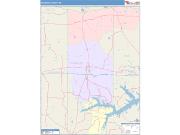 Franklin <br /> Wall Map <br /> Color Cast Style 2025 Map