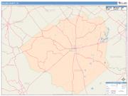 Goliad <br /> Wall Map <br /> Color Cast Style 2025 Map