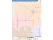 Hale <br /> Wall Map <br /> Color Cast Style 2025 Map