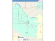 Hardeman <br /> Wall Map <br /> Color Cast Style 2025 Map