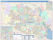 Harris <br /> Wall Map <br /> Color Cast Style 2025 Map