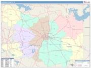 Harrison <br /> Wall Map <br /> Color Cast Style 2025 Map
