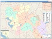 Hill <br /> Wall Map <br /> Color Cast Style 2025 Map