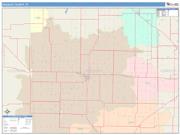 Hockley <br /> Wall Map <br /> Color Cast Style 2025 Map