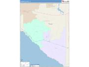 Hudspeth <br /> Wall Map <br /> Color Cast Style 2025 Map