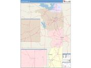 Jasper <br /> Wall Map <br /> Color Cast Style 2025 Map