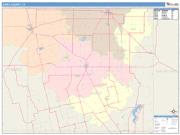 Jones <br /> Wall Map <br /> Color Cast Style 2025 Map