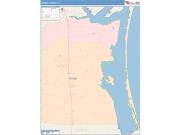 Kenedy <br /> Wall Map <br /> Color Cast Style 2025 Map