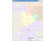 Lamb <br /> Wall Map <br /> Color Cast Style 2025 Map