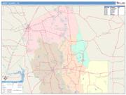 Liberty <br /> Wall Map <br /> Color Cast Style 2025 Map