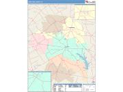 Limestone <br /> Wall Map <br /> Color Cast Style 2025 Map