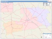 Madison <br /> Wall Map <br /> Color Cast Style 2025 Map