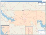 Marion <br /> Wall Map <br /> Color Cast Style 2025 Map