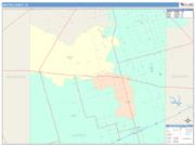 Martin <br /> Wall Map <br /> Color Cast Style 2025 Map