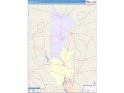 Morris <br /> Wall Map <br /> Color Cast Style 2025 Map