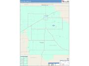 Ochiltree <br /> Wall Map <br /> Color Cast Style 2025 Map