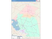 Polk <br /> Wall Map <br /> Color Cast Style 2025 Map
