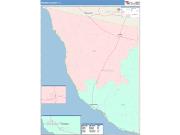 Presidio <br /> Wall Map <br /> Color Cast Style 2025 Map