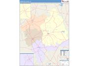 Robertson <br /> Wall Map <br /> Color Cast Style 2025 Map