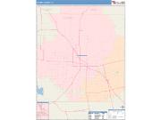 Scurry <br /> Wall Map <br /> Color Cast Style 2025 Map