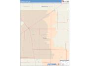 Sherman <br /> Wall Map <br /> Color Cast Style 2025 Map