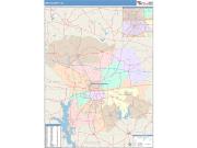 Smith <br /> Wall Map <br /> Color Cast Style 2025 Map
