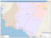 Starr <br /> Wall Map <br /> Color Cast Style 2025 Map