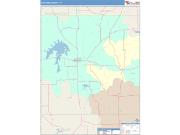 Stephens <br /> Wall Map <br /> Color Cast Style 2025 Map