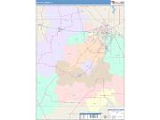 Taylor <br /> Wall Map <br /> Color Cast Style 2025 Map