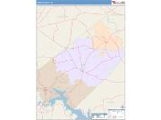 Trinity <br /> Wall Map <br /> Color Cast Style 2025 Map