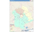 Victoria <br /> Wall Map <br /> Color Cast Style 2025 Map