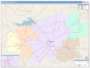Washington <br /> Wall Map <br /> Color Cast Style 2025 Map