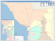 Webb <br /> Wall Map <br /> Color Cast Style 2025 Map