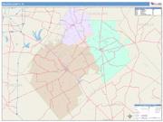 Wilson <br /> Wall Map <br /> Color Cast Style 2025 Map