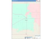 Yoakum <br /> Wall Map <br /> Color Cast Style 2025 Map