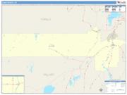 Juab <br /> Wall Map <br /> Color Cast Style 2025 Map