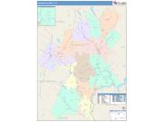 Caledonia <br /> Wall Map <br /> Color Cast Style 2025 Map