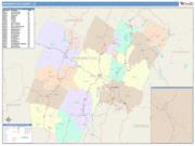 Washington <br /> Wall Map <br /> Color Cast Style 2025 Map