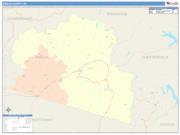 Amelia <br /> Wall Map <br /> Color Cast Style 2025 Map